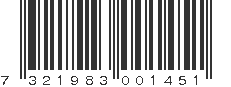 EAN 7321983001451