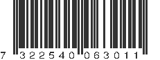 EAN 7322540063011