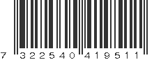 EAN 7322540419511