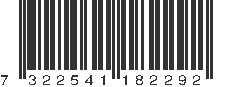 EAN 7322541182292