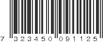 EAN 7323450091125