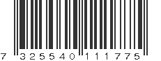 EAN 7325540111775