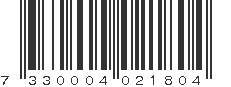 EAN 7330004021804