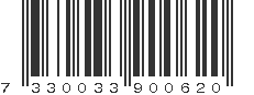 EAN 7330033900620