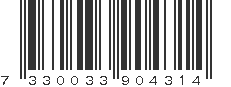 EAN 7330033904314