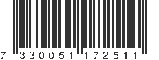 EAN 7330051172511