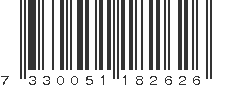 EAN 7330051182626