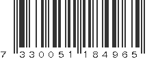 EAN 7330051184965
