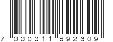 EAN 7330311892609
