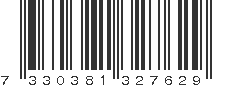EAN 7330381327629