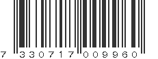 EAN 7330717009960