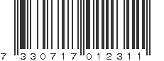EAN 7330717012311