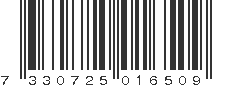 EAN 7330725016509