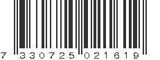 EAN 7330725021619