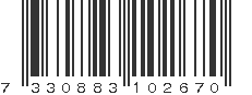 EAN 7330883102670