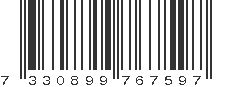 EAN 7330899767597