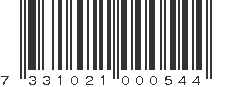 EAN 7331021000544
