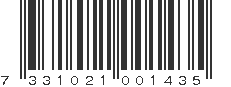 EAN 7331021001435