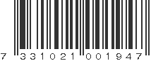 EAN 7331021001947