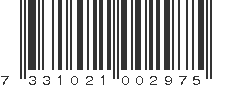 EAN 7331021002975