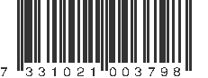 EAN 7331021003798