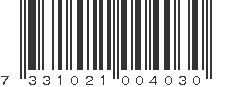 EAN 7331021004030