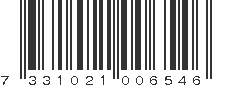EAN 7331021006546