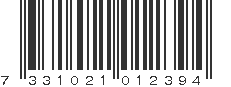 EAN 7331021012394