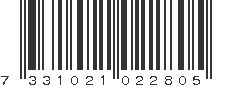 EAN 7331021022805