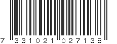 EAN 7331021027138