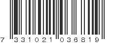 EAN 7331021036819