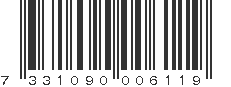 EAN 7331090006119