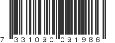 EAN 7331090091986