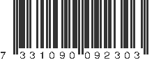 EAN 7331090092303