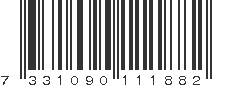 EAN 7331090111882