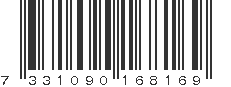 EAN 7331090168169