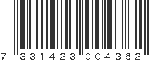 EAN 7331423004362