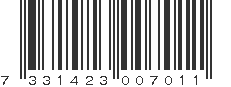 EAN 7331423007011