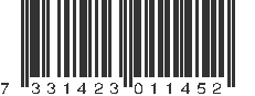 EAN 7331423011452