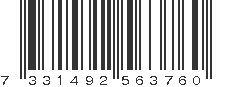 EAN 7331492563760
