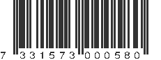 EAN 7331573000580
