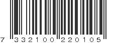 EAN 7332100220105