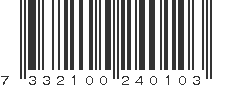 EAN 7332100240103
