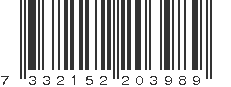 EAN 7332152203989