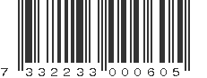 EAN 7332233000605
