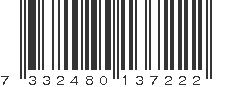 EAN 7332480137222