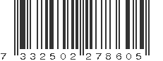 EAN 7332502278605