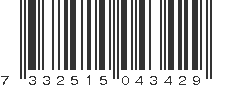 EAN 7332515043429