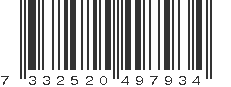 EAN 7332520497934