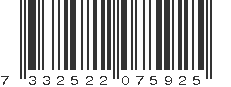 EAN 7332522075925
